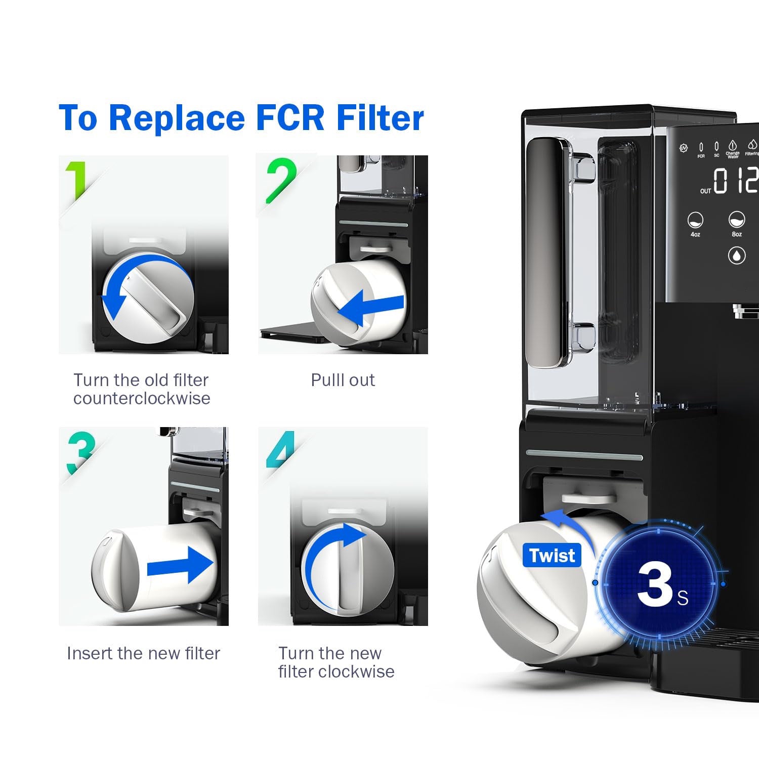 FCR Filter Replacement  Pristine Pure